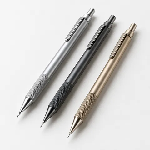 Metal-body mechanical pencils